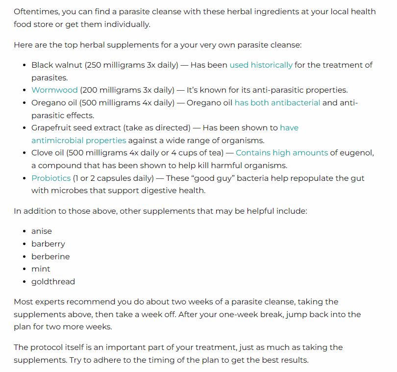 parasite cleanse parasite cleanse